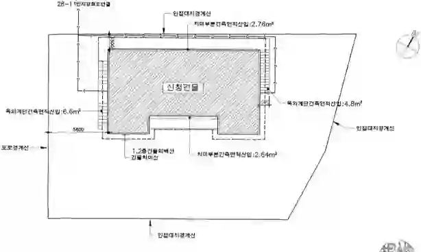 초성리 28-12 배치도 이미지